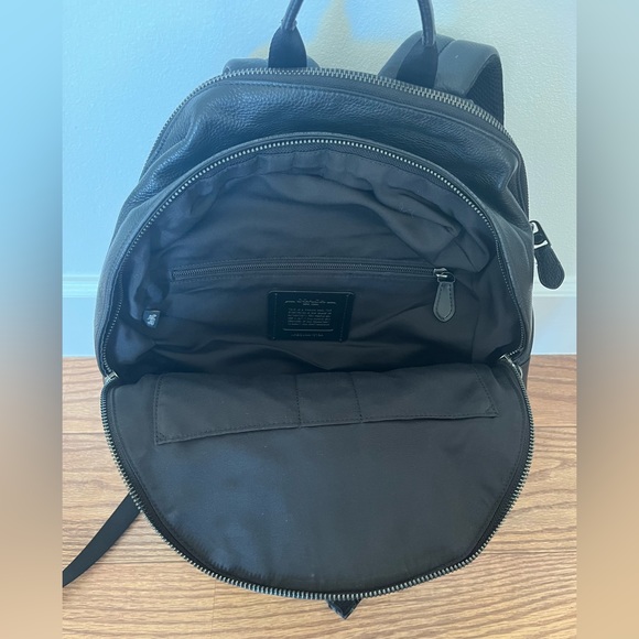 Coach Leather Backpack - Picture 2 of 4